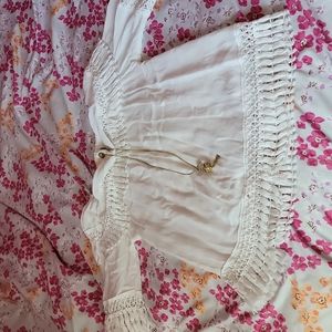 Off shoulder bohemian top